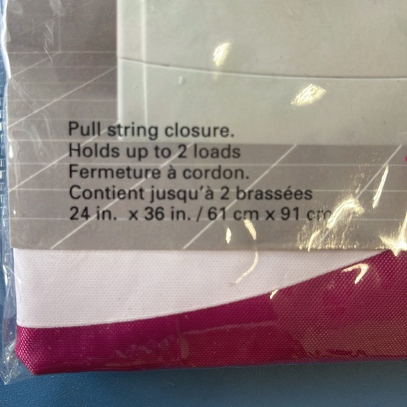 Kikkerland Laundry Bag Peace Sign- brand new - Picture 3 of 3